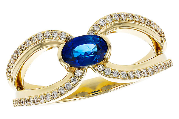 L321-64518: LDS RG .56 SAPPHIRE .75 TGW (6x4MM SA)