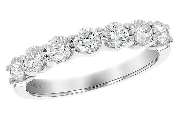 M138-97254: LDS DIA WED RG 1.00 TW (7 STONES)