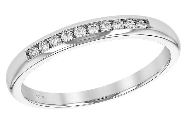 M232-55418: LDS WED RG .10 TW (10 STONES)