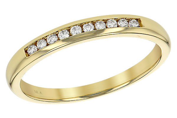 M232-55418: LDS WED RG .10 TW (10 STONES)