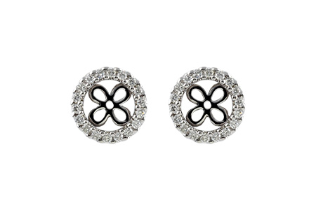 M233-49927: EARRING JACKETS .30 TW (FOR 1.50-2.00 CT TW STUDS)