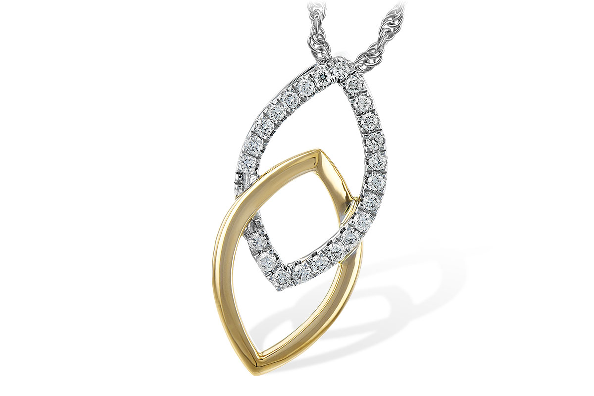 M235-35436: NECKLACE .20 TW