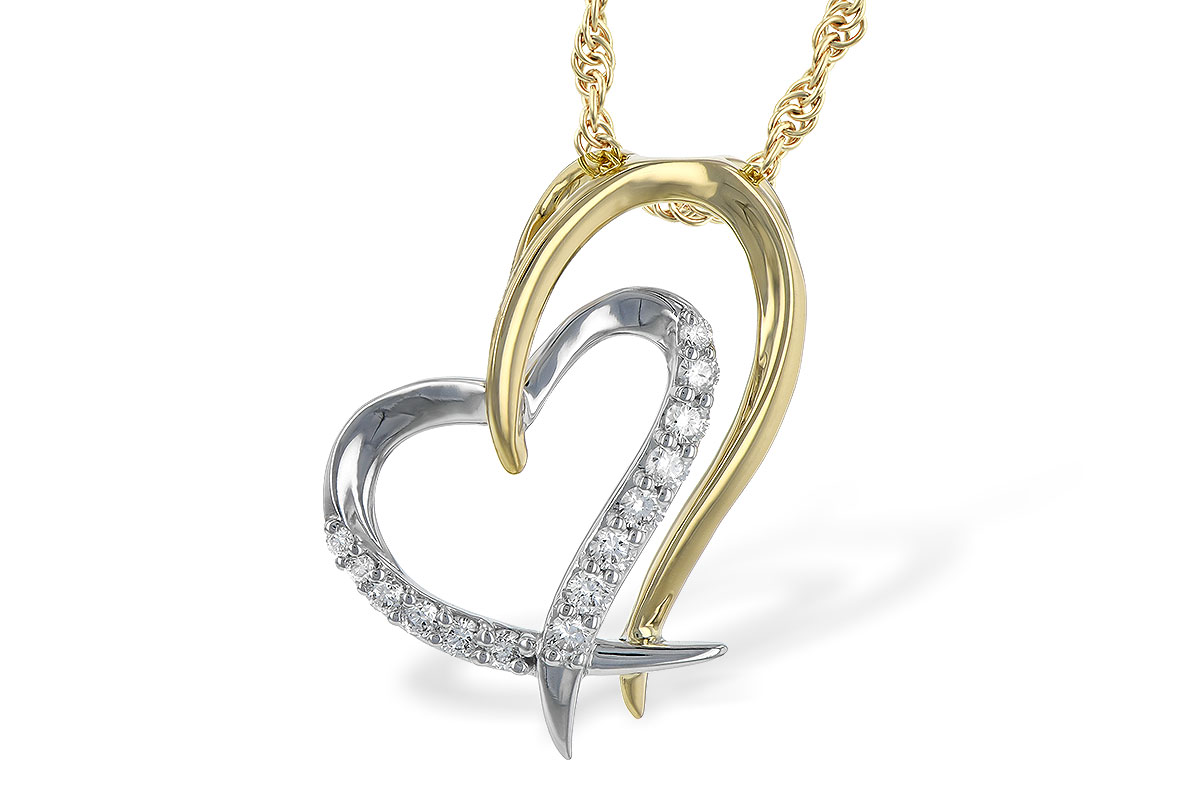 M236-21772: NECKLACE .15 TW