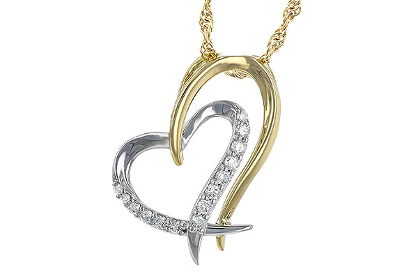 M236-21772: NECKLACE .15 TW