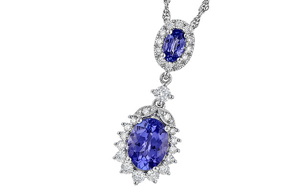 M236-24536: NECK 1.26 TW TANZANITE 1.60 TGW