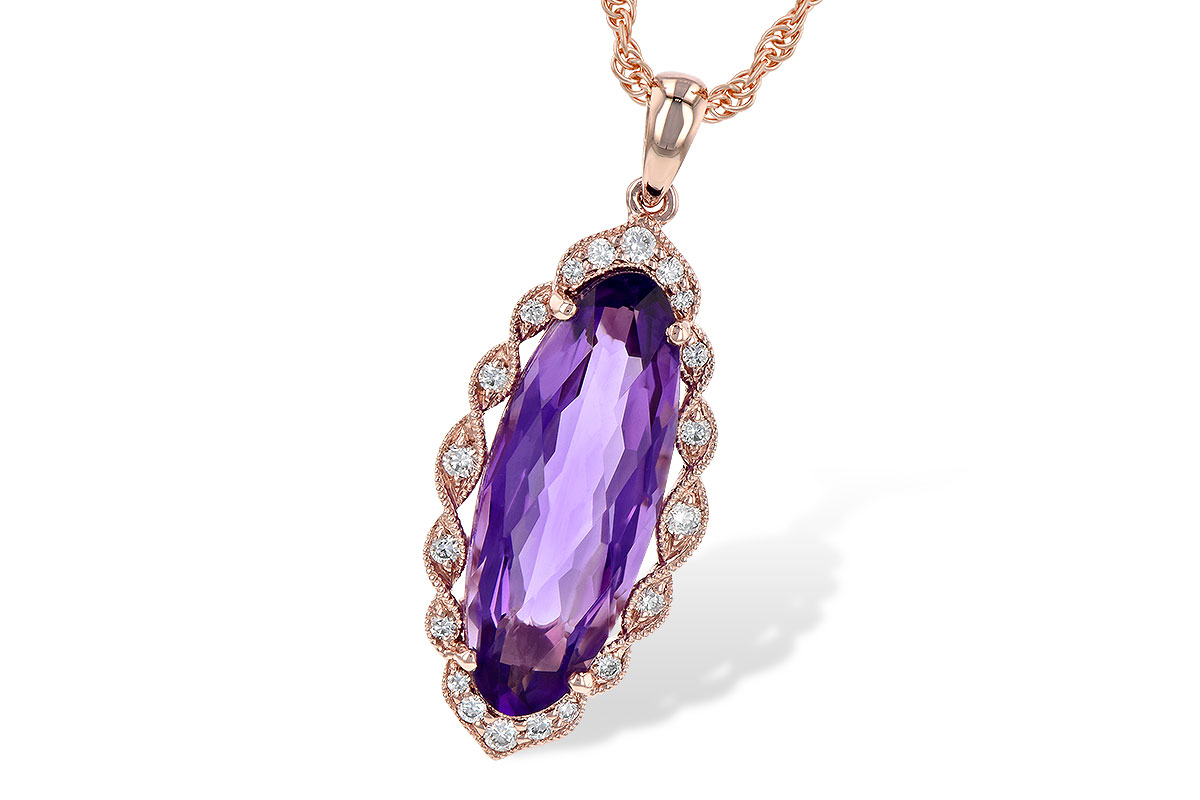 M236-26281: NECK 3.60 AMETHYST 3.74 TGW
