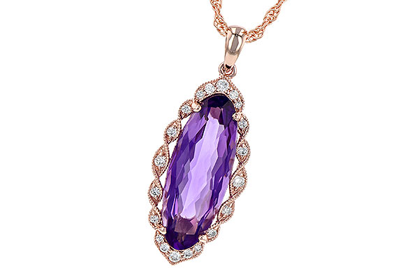 M236-26281: NECK 3.60 AMETHYST 3.74 TGW