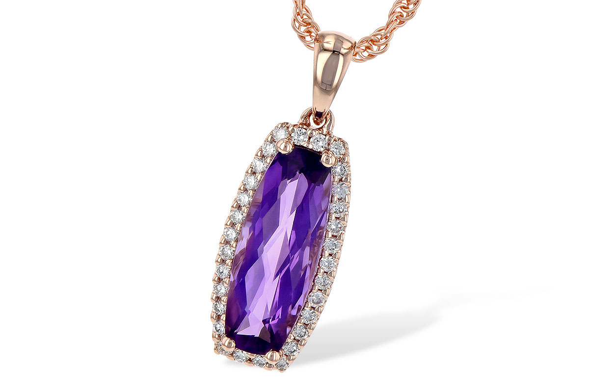 M236-26290: NECK 1.34 AMETHYST 1.46 TGW