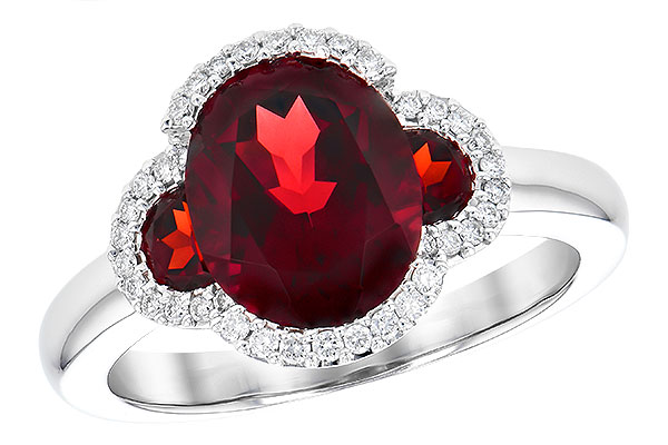 M318-98172: LDS RG 3.29 TW GARNET 3.45 TGW