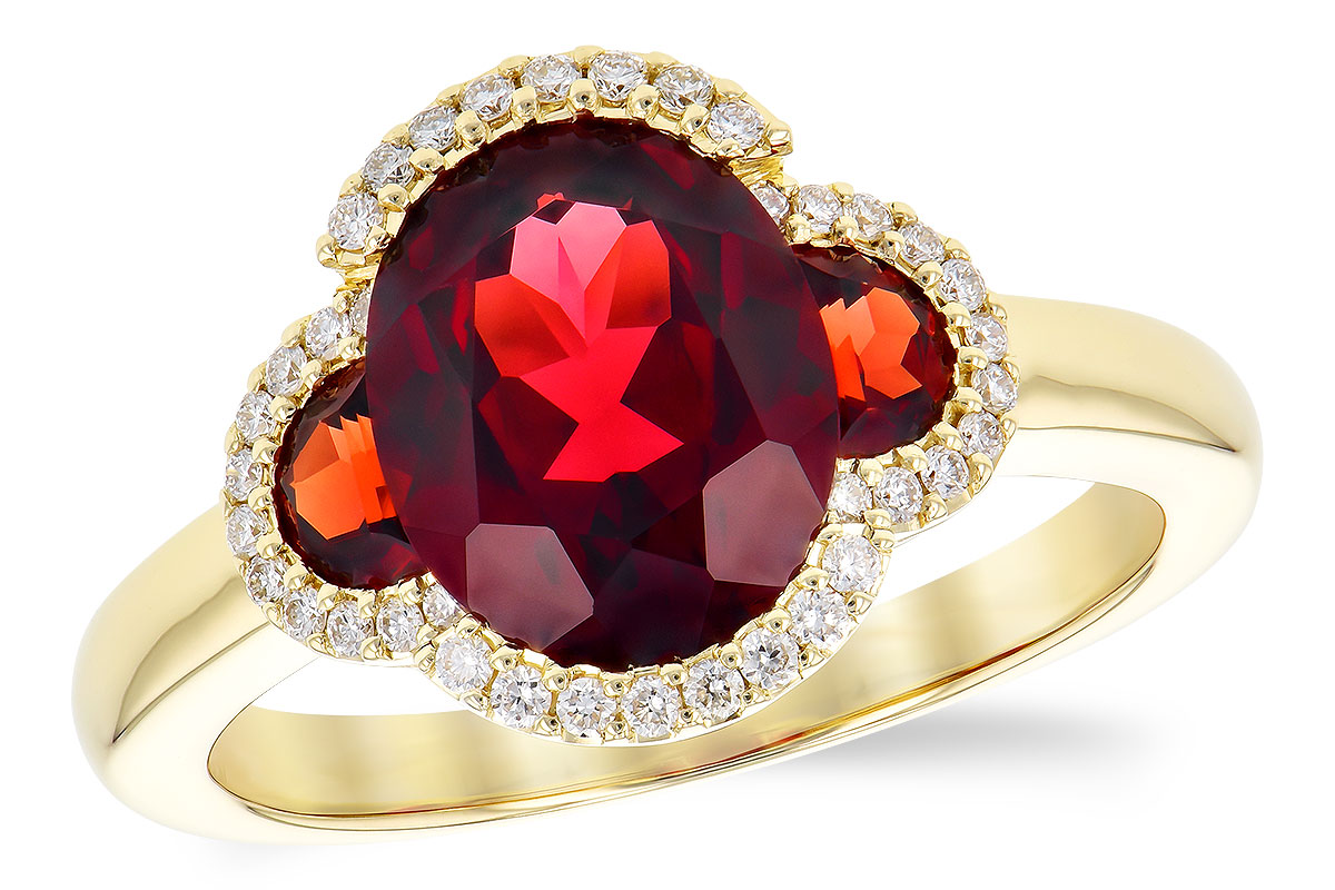 M318-98172: LDS RG 3.29 TW GARNET 3.45 TGW