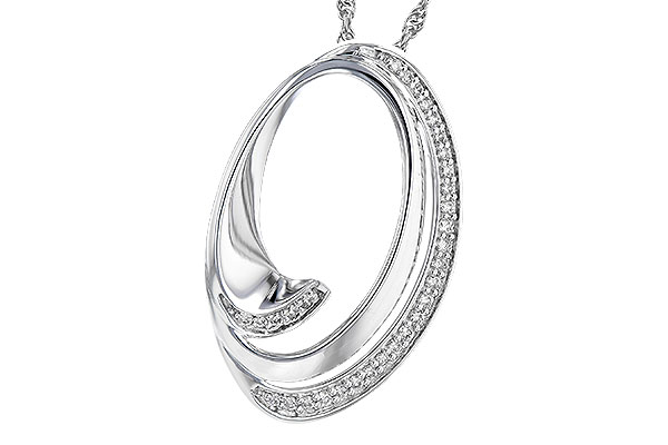 M318-99027: NECKLACE .14 TW