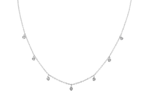 M319-83618: NECKLACE .12 TW (18")