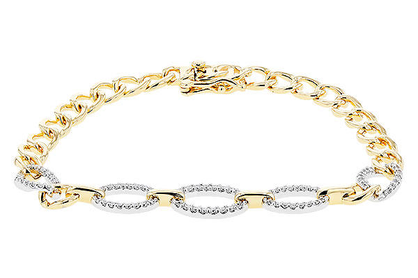 M319-84490: BRACELET .75 TW (INCLUDES BAR LINKS)