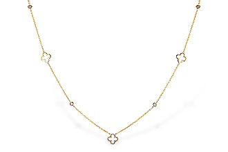 M320-75409: NECKLACE .20 TW (18")