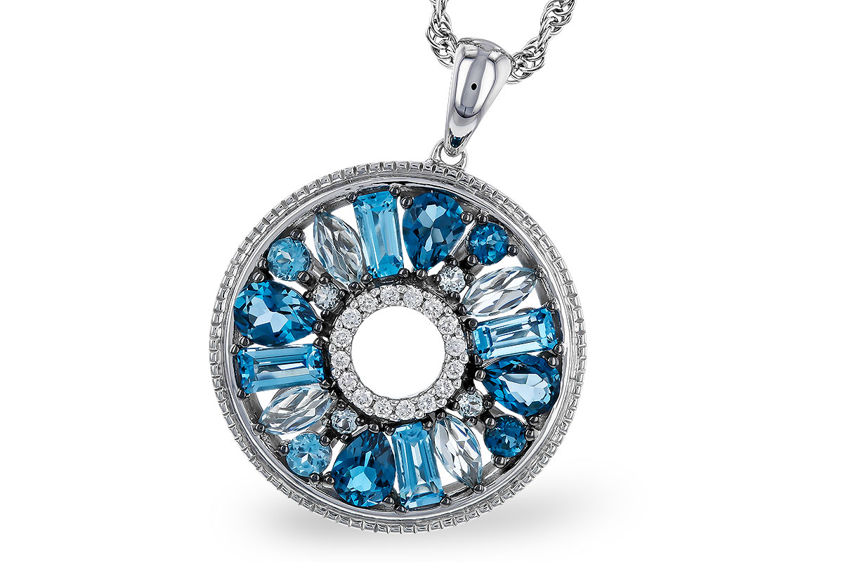 M320-77209: NECKLACE 1.67 BLUE TOPAZ 1.72 TGW