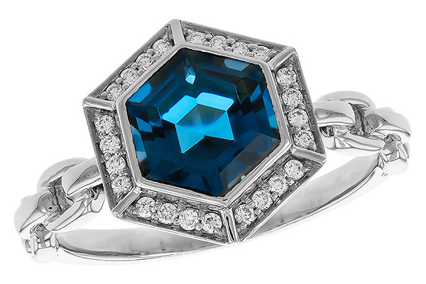 M320-79036: LDS RG 2.03 LONDON BLUE TOPAZ 2.14 TGW (7.5MM LBT)
