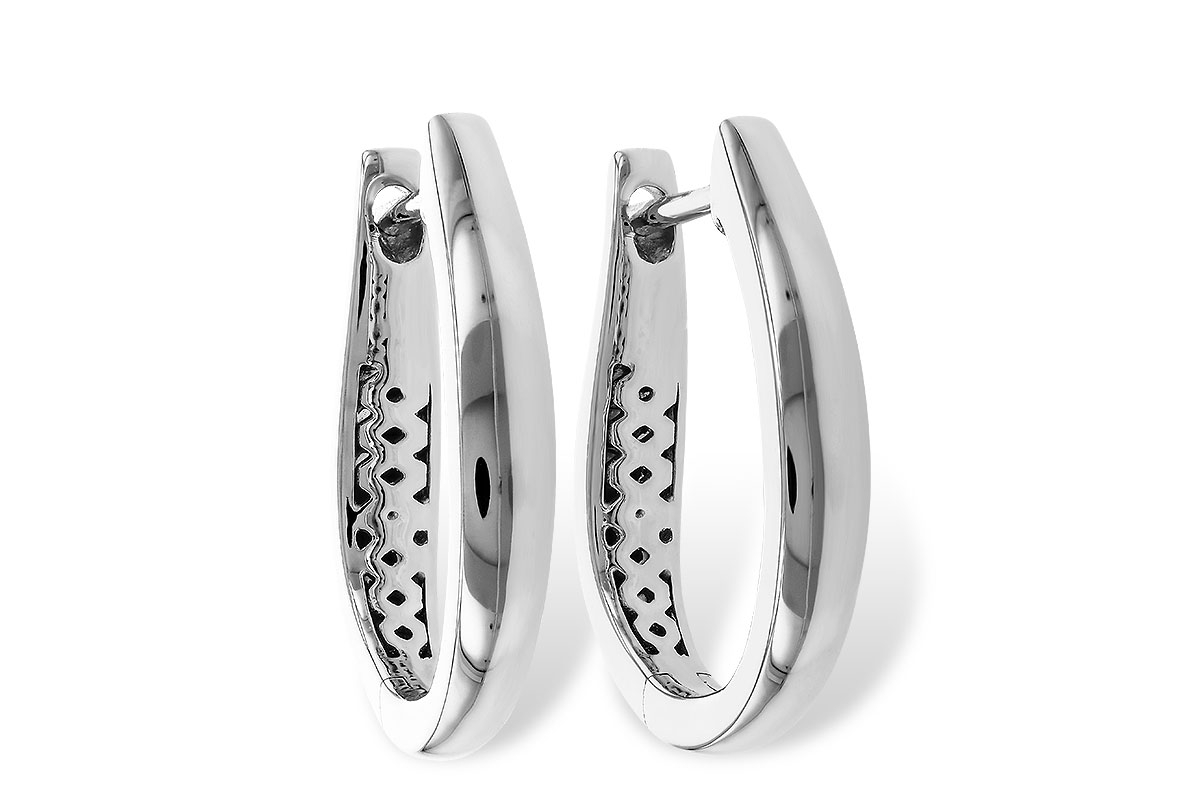 M320-79072: GOLD EARRINGS (17MM)