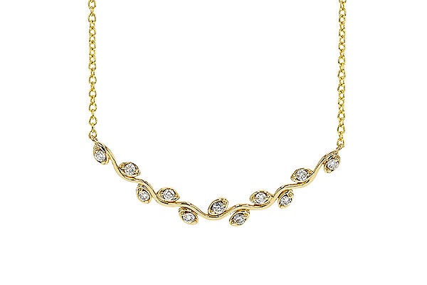 M320-80854: NECKLACE .25 TW (18")