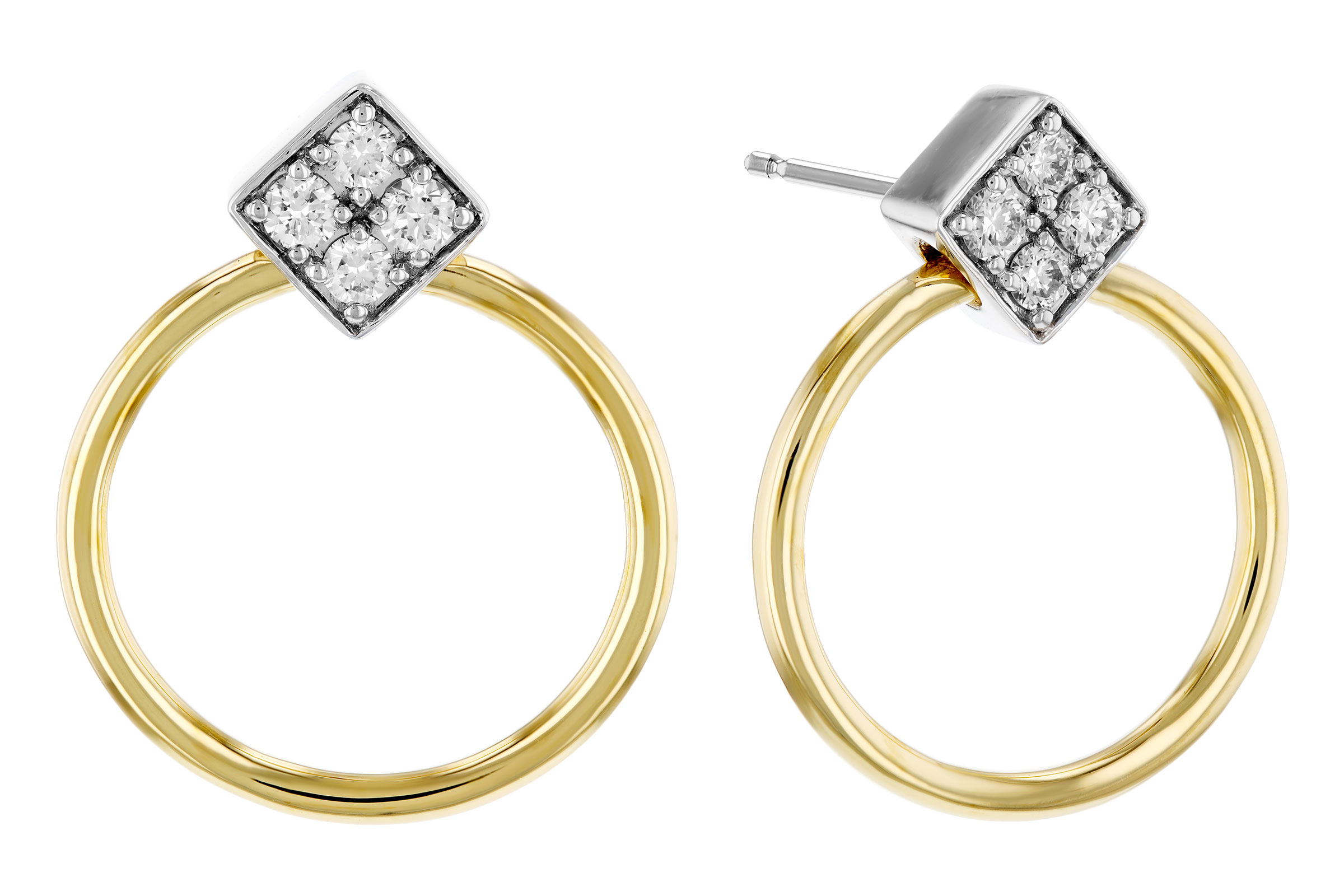 M321-65409: EARRINGS .25 TW